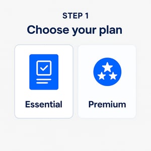 Subscription plan selection