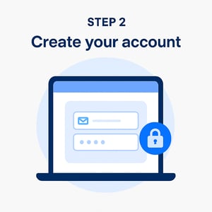 Account creation form